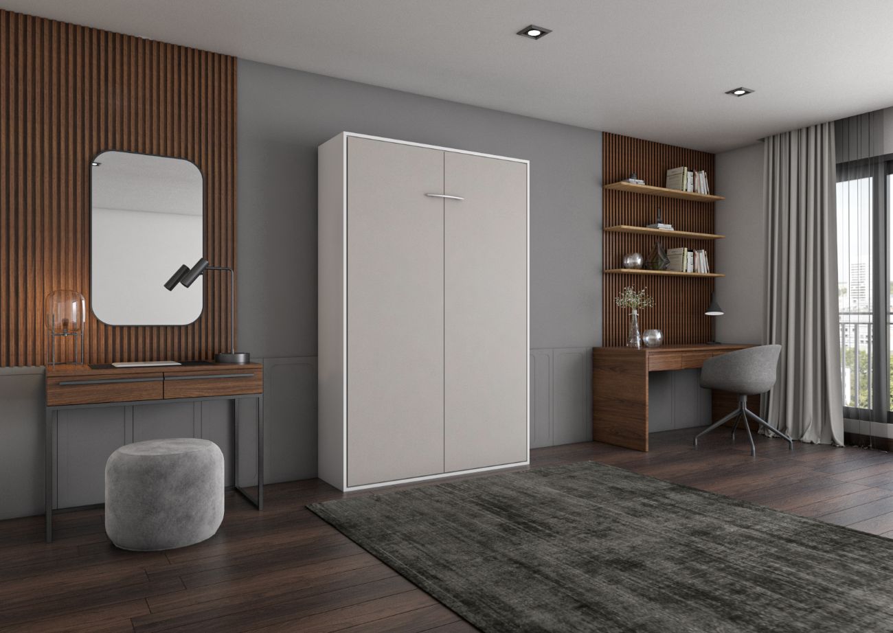 -Compaqt Opklapbed Verticaal MDF 120/200