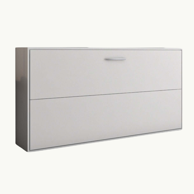 Opklapbed Horizontaal MDF 90/200 in modern ontwerp, perfect voor kleine ruimtes en stijlvol interieur.
