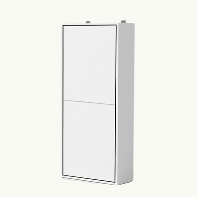 Opklapbed 90x200 verticaal in kastvorm - Compaqt Deluxe, ruimtebesparend en modern ontwerp.