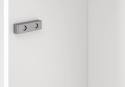 Opklapbed mechanisme 90x200 verticaal met stevige metalen bevestiging op een witte achtergrond.
